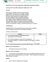 Scottish Forestry Strategic Advisory Group (SAG) minutes  - 23 June 2020